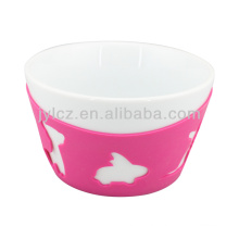silicone pudding bowl